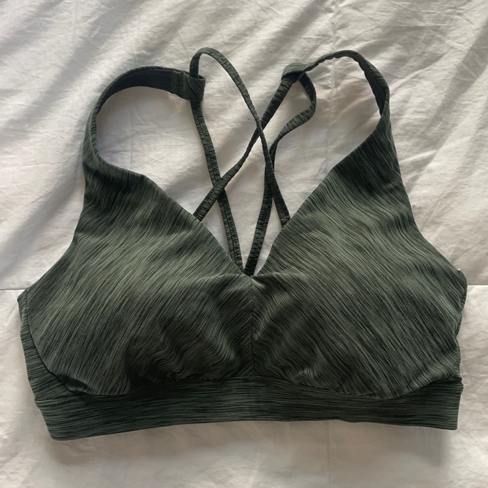 Prana Cathedral Bra, Green, Med